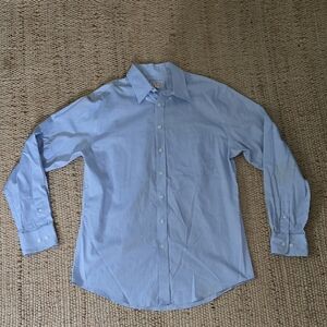 Merona Men's Casual Light Blue Button Down Shirt